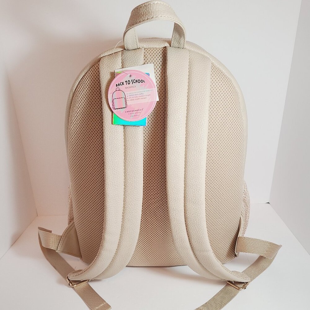 Under One Sky Cream Backpack – Strawberry Charm Design – NWT - Picture 5 of 13